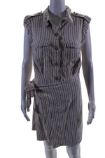 Derek Lam 10 Crosby Womens Giselle Dress Off-White Size 12 15486269