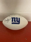 Daniel Jones Giants 🏈 Autographed Wilson Football 🏈 White w/Brwn 🏈 FANATICS🏈