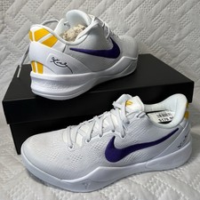 Nike Kobe 8 Protro  Lakers Home   HF9550-100 Men  s Size 8.5  New Authentic