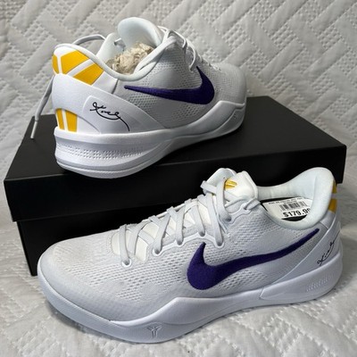 Nike Kobe 8 Protro 'Lakers Home' (HF9550-100) Men's Size 8.5 | New