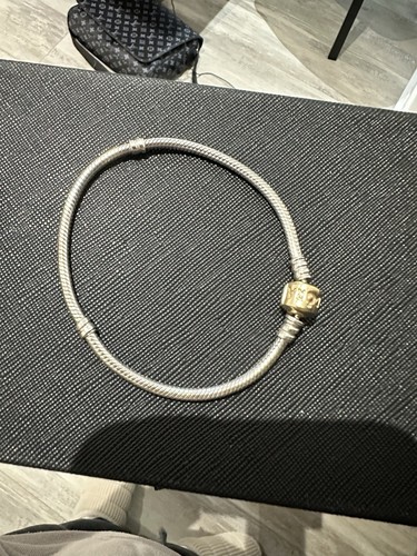 Genuine Pandora Two Toned Bracelet 20cm