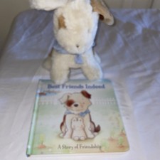 Bunnies By The Bay Gift Set Cricket Island Bud And Skipit Book  Plush