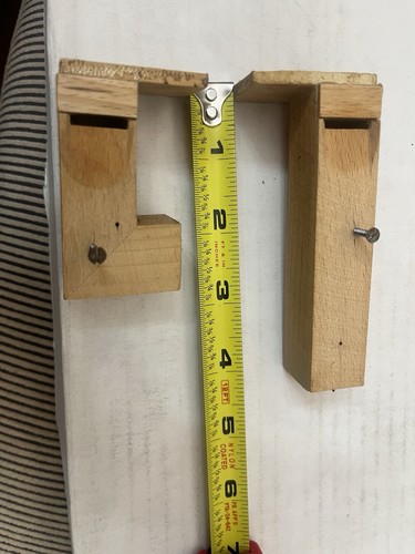 Set of German Cuckoo Clock Bellows 4" & 2.5"