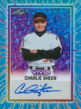 Charlie Sheen 2025 Leaf Vivid Wild Thing Auto /10
