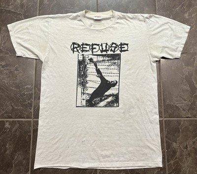 Vintage Refuse White Shirt Men s Size L