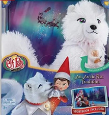 Elf Pets Artic Fox An Artic Fox Tradition Book and Plush Set NEW