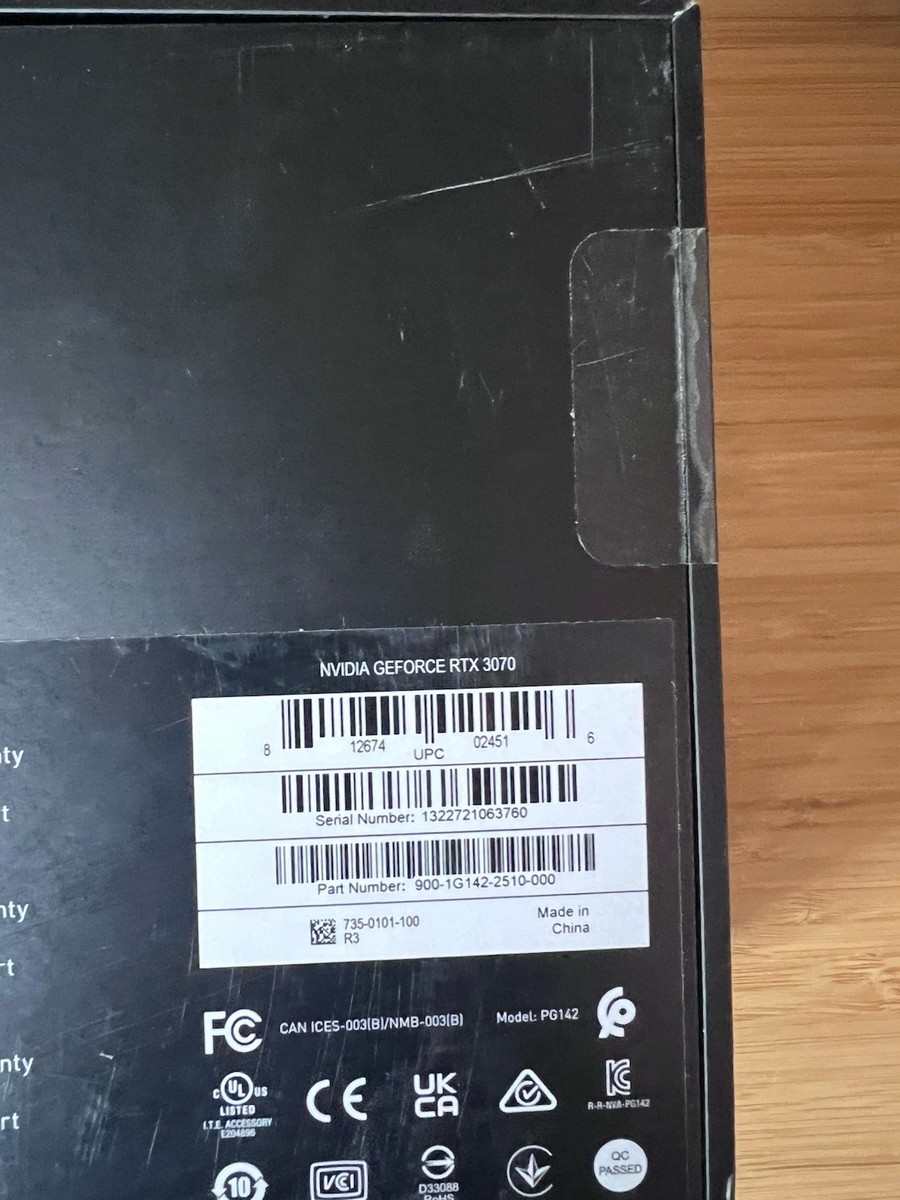 NVIDIA GeForce RTX 3070 Founders Edition 8GB GDDR6 Graphics Card