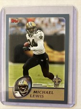 2003 Michael Lewis Topps Football Card #249