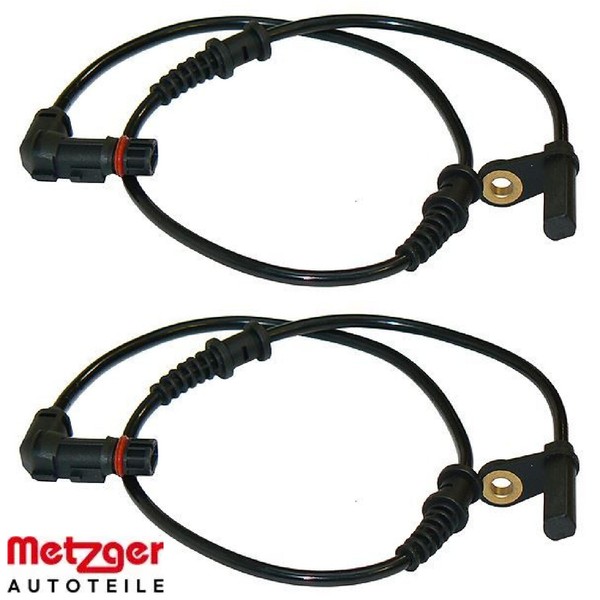 2X Sensor FüR Raddrehzahl Metzger 0900308 2 Sensor Raddrehzahl-image