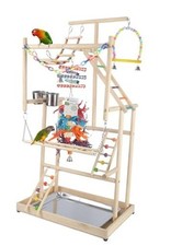 Parrot Playground Large 4 Layers - Small Bird Playground Parakeet Play 4-Layers