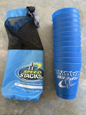 Speed Stacks Becher - 12er Set - Offizielle WSSA Aufbewahrung/Tragetasche