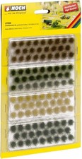 Noch 07006 scala N e H0 erba ciuffi vegetazione varie tonalità 104 pz Nuovi