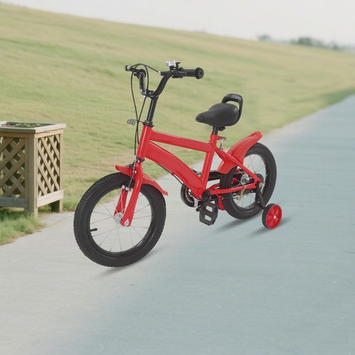 Bicicleta para niños de 14 pulgadas con asiento ajustable Bicicleta para niños para principiantes