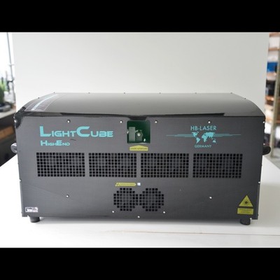 Lasersystem LightCube HighEnd 871 RGB 15 W OPSL-Diode, Showlaser, gebraucht, HB