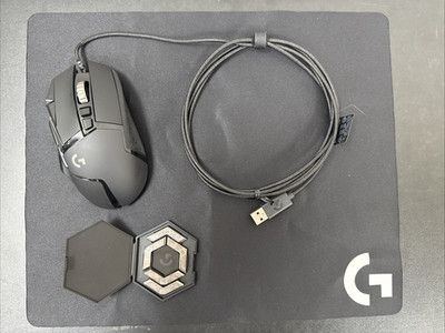 Logitech G502 HERO Gaming Mouse + G240 Mouse Pad High Performance