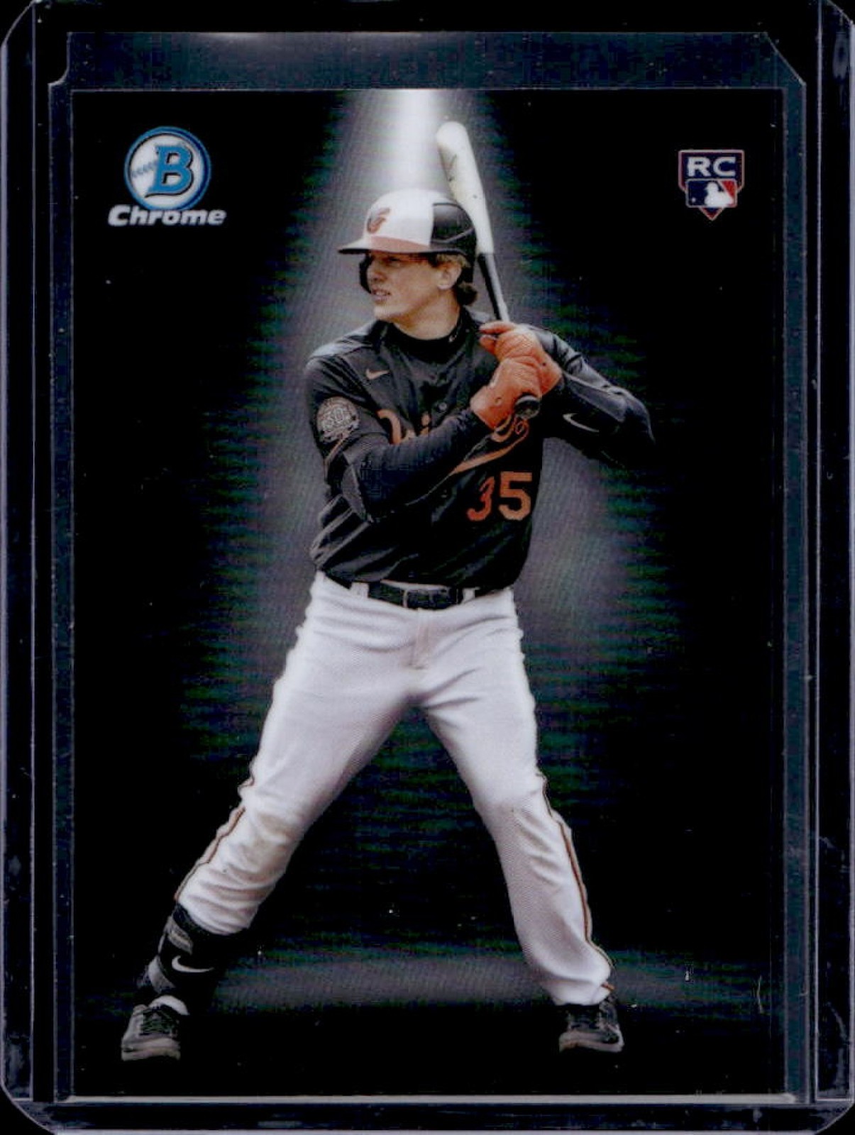 2023 Bowman Adley Rutschman Spotlights Chrome RC Rookie #BS-4 Orioles