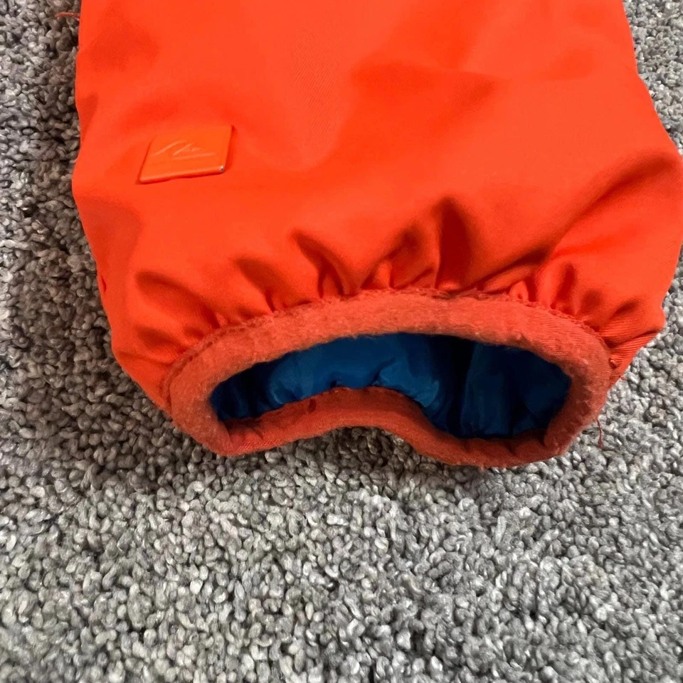 Traje de nieve Quiksilver Little Rookie con capucha forrado de lana naranja - 12 meses Foto 2 de 4