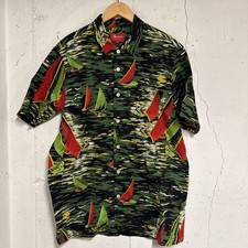 SS11 Supreme Hawaiian Shirt Green Size L