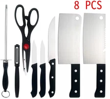 Professional Chef Knife Set 8pcs Professional Kitchen Chef Knife Set Stainless