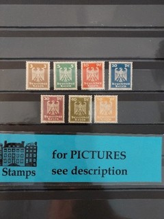 Germany Reich 1924 Adler very fine MNH Good set High CAT Value TOP!