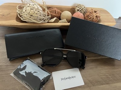 YSL Saint Laurent Sunglasses | Black | | eBay