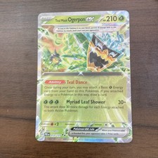 Teal Mask Ogerpon ex | Twilight Masquerade | Pokémon 25/167 | NM