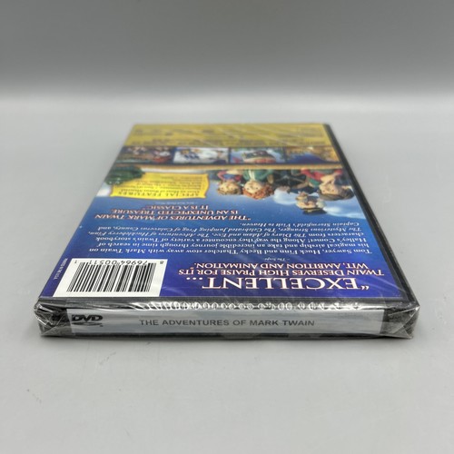 Will Vinton's THE ADVENTURES OF MARK TWAIN Claymation Classic Fantasy Sci Fi DVD - Foto 3 di 3