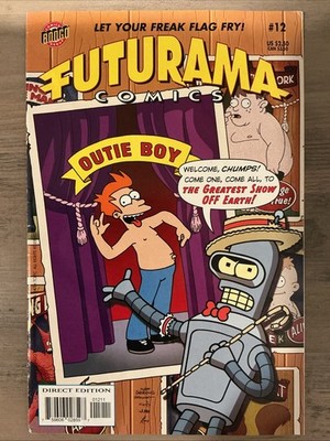 Futurama Comics #12 Direct Edition Cover (2000-2016) Bongo Comics
