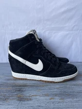 Nike Dunk Sky High (2013 )Essential 'Black Gum' White #528899-002 Women Size 7