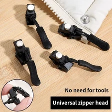 12 Pack Universal Quick‑Fix Zipper Repair Kit – Detachable Slider Replacement