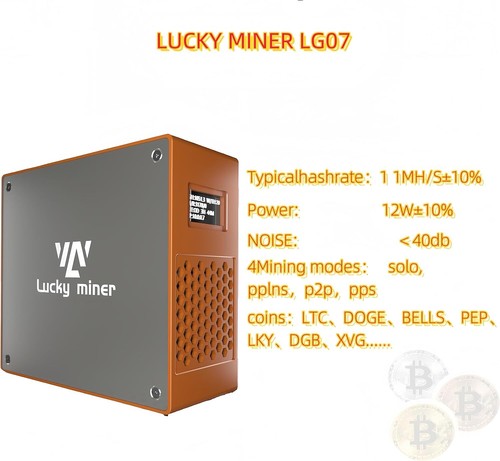 Lucky Miner LG07 Dogecoins Miner and Litecoins Miner 11MH/S WiFi 2.4GHz ASIC - Picture 3 of 6