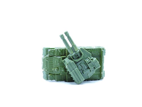 Matchbox #78 MB907 2018 Blockade Buster unidad C verde mate tanque militar del ejército - Imagen 6 de 7