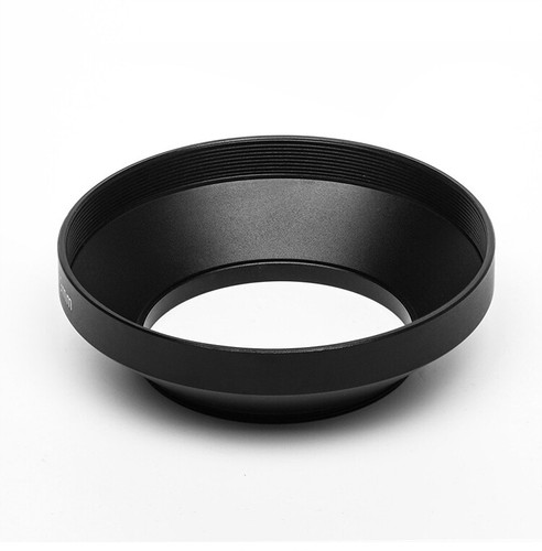 For Wide-Angle Lens Metal Lens Hood 39/40.5/43/46/49/52/55/58/62/67/72/77/82 mm - Afbeelding 1 van 6