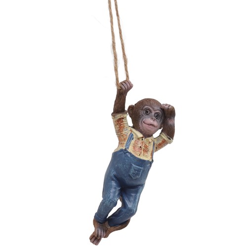 Garden Monkey Statues Cute Simulation Resin Hanging Monkey Garden Ornament Fo - Picture 22 of 22