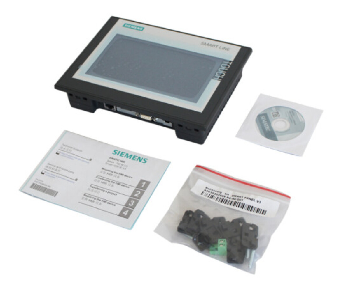 SIEMENS HMI PLC SMART 700IE V3 7-inch 6AV6648-0CC11-3AX0 Panel