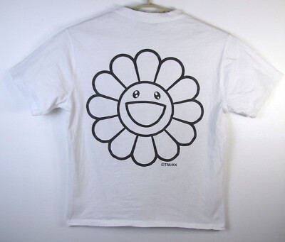 Tonari No Zingaro Size Large White Cotton TM/KK DOB/Flower Short