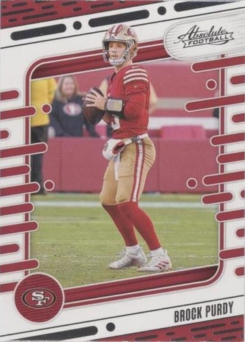 Brock Purdy 2023 Panini Absolute #5 Explosive PSA 9 Mint Absolute