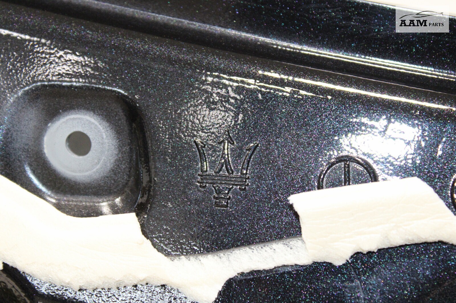 2014-2021 MASERATI GHIBLI M157 REAR LEFT DOOR SHELL PANEL NERO RIBELLE MICA OEM