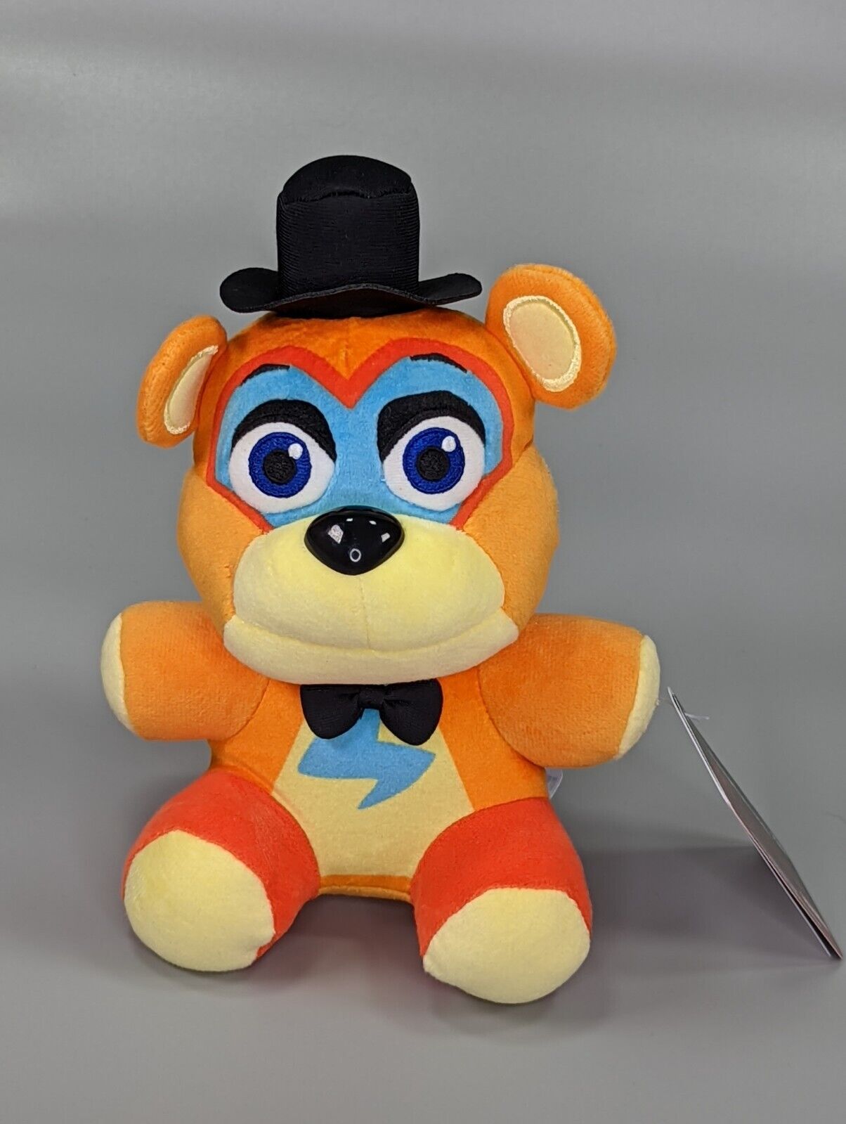 GAME ACCURATE GLAMROCK FREDDY PLUSH + GOODSTUFF FNAF SECURITY BREACH  PLUSHIES REVIEW! - FNAF MERCH 