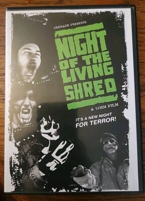 NIGHT of the LIVING SHRED a DVD Video TRAVIS RICE Anon BURTON Gnu SNOWBOARD Vans
