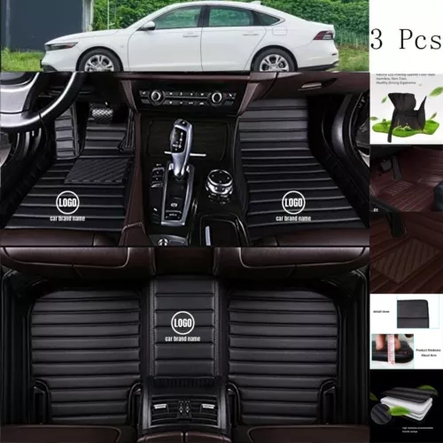 Car Floor Mats For BMW E46 E36 E60 X5 E70 E30 F10 G30 E30 E34 E39 E90 Custom - Imagen 22 de 45
