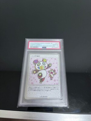 PSA 10 PANDA FAMILY Takashi Murakami Trading Card Mononoke PSA 10 PANDA FAMILY Takashi Murakami Trading Card Mononoke
