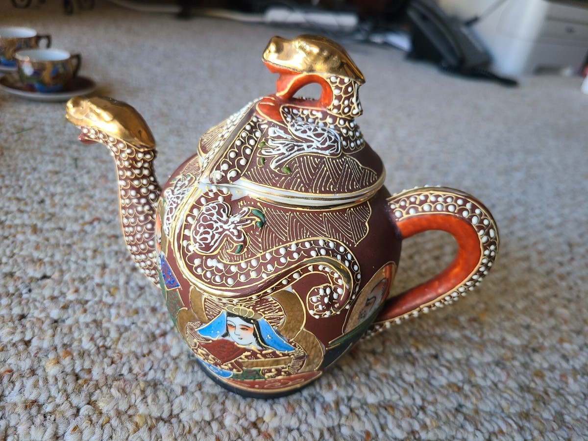 Lithopane Moriage Dragonware 