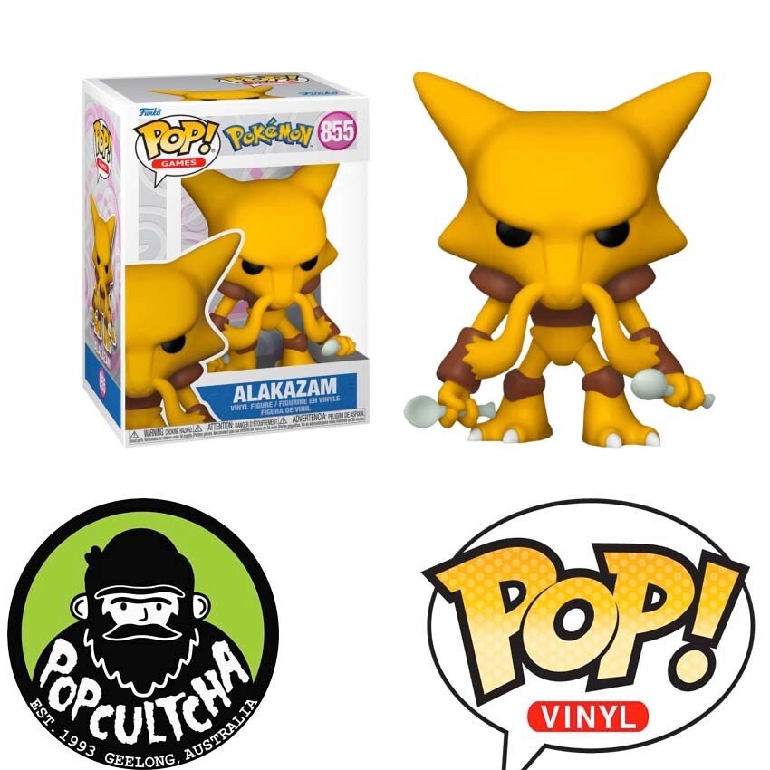 Pokemon - Alakazam Pop! Vinyl Figure &Quot;New&Quot;