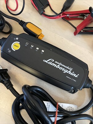 GENUINE LAMBORGHINI Fully Automatic CTEK US-CD 12V Battery Charger