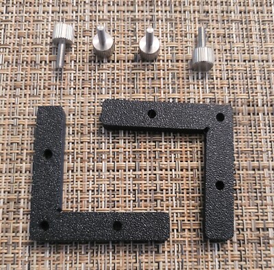 XTool F1 (Original) Laser ''L'' Brackets Mount Fence Pair With Thumbscrew Fastener