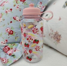 NEW STRAWBERRY SHORTCAKE PINK WATER BEVERAGE BOTTLE