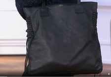 Vince Camuto - Pebble Leather Tote - Jayde - Black