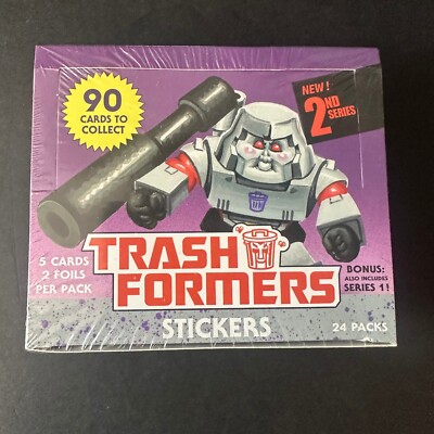TRASHFORMERS SERIES 2 Sealed Box Mark Pingitore ParodyGarbage Pail Kids