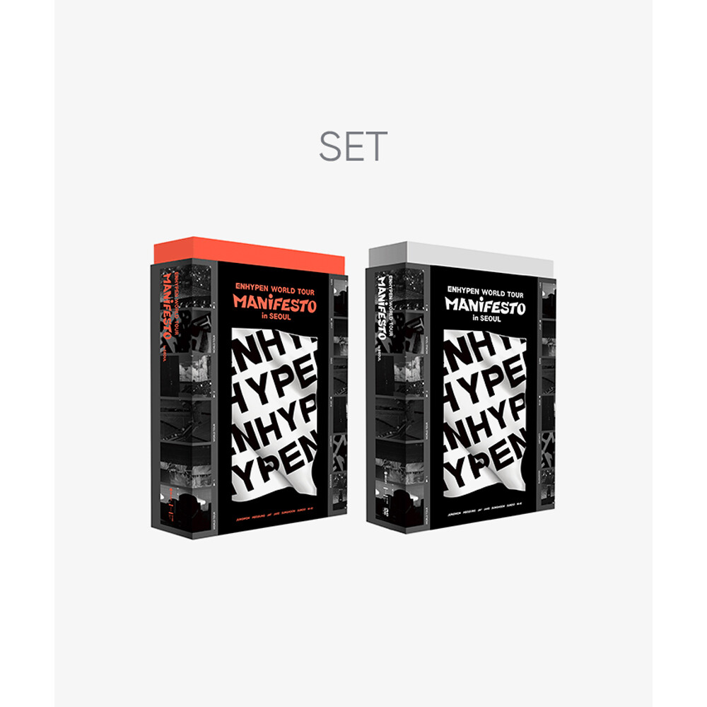 ミュージック ENHYPEN WORLD TOUR MANIFESTO in SEOUL ENHYPEN WORLD TOUR MANIFESTO in SEOUL DIGITAL CODE + DVD SET